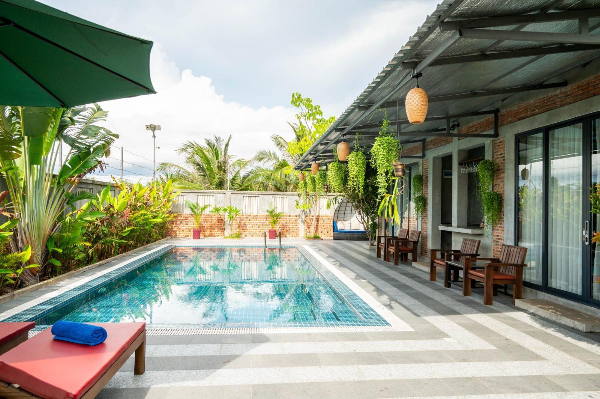 Отель Kampot Sweet Boutique Экстерьер фото